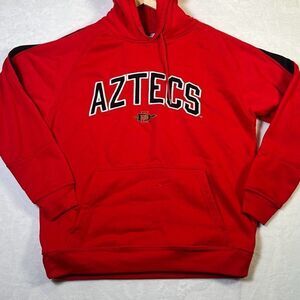 Aztec State college‎ hoodie pullover- Men Large